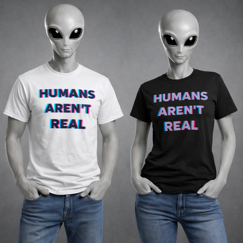 Humans aren't real